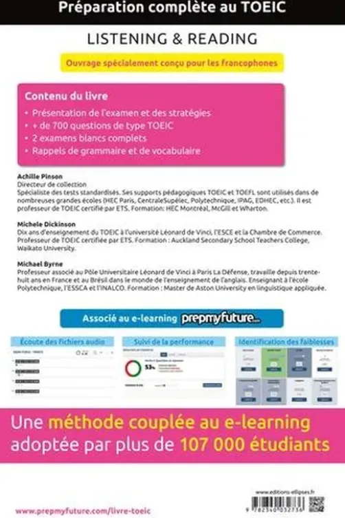 200% TOEIC. Listening & reading, Préparation complète, Enrichi par le e-learning, Edition 2020, Michele Dickinson