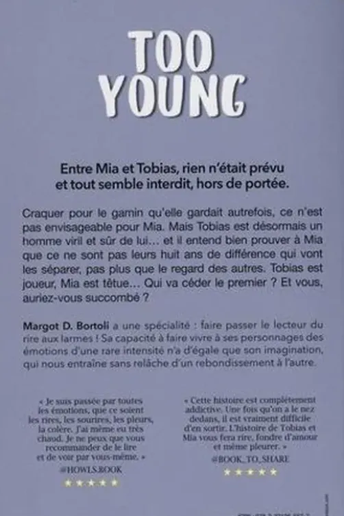 Too Young, Margot D. Bortoli