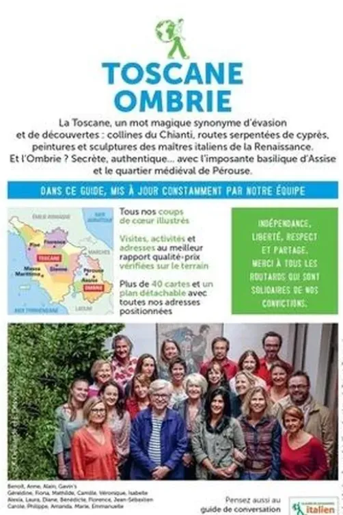 Toscane, Ombrie. Edition 2022-2023. Avec 1 Plan détachable, Le Routard