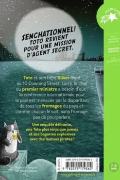 Toto Ninja chat : Toto Ninja chat et le grand braquage du fromage, Dermot O'Leary