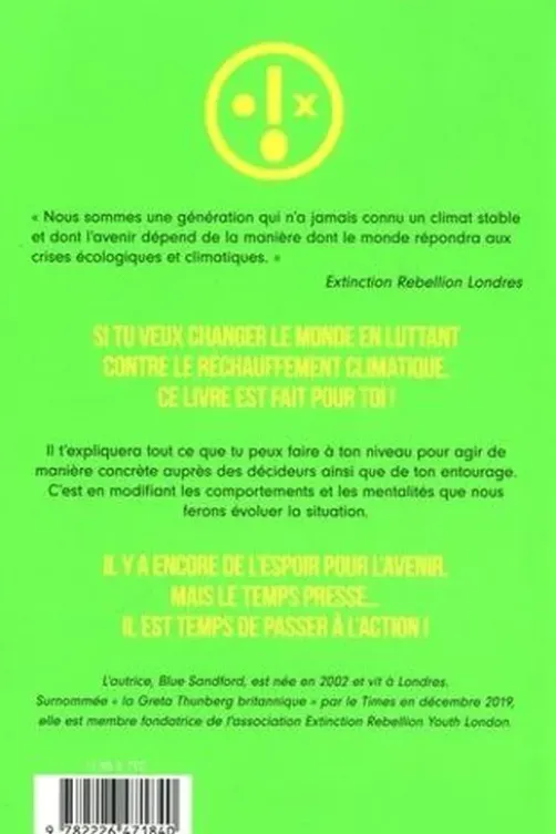 Tout changer, Blue Sandford