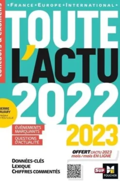 Toute l'actu. France, Europe, International, Edition 2022-2023, Pierre Savary