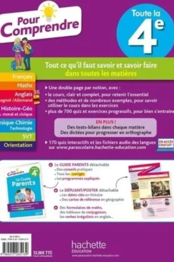 Toute la 4e Pour comprendre . Edition 2024, Isabelle de Lisle