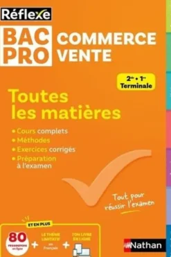 Toutes les matières Bac Pro Commerce Vente. 2de, 1re, Terminale, Dominique Beddeleem