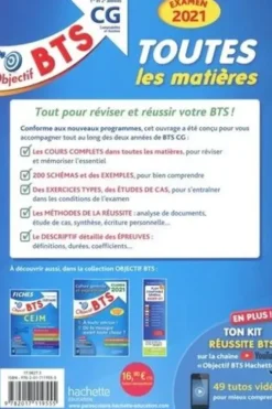 Toutes les matières 1re et 2e années CG. Edition 2021, Michel Coucoureux