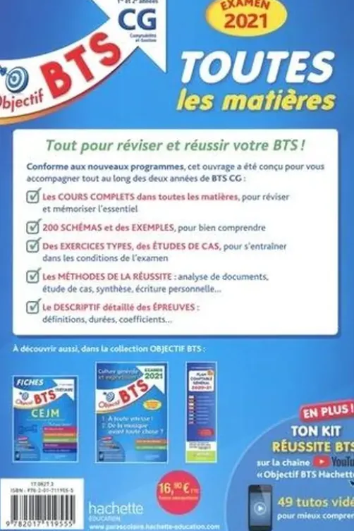 Toutes les matières 1re et 2e années CG. Edition 2021, Michel Coucoureux