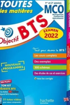 Toutes les matières 1re et 2e années BTS MCO. Edition 2022, Armelle Liard
