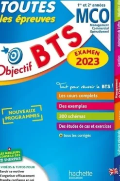 Toutes les matières 1re et 2e années BTS MCO. Edition 2023, Bruno Bonnefous