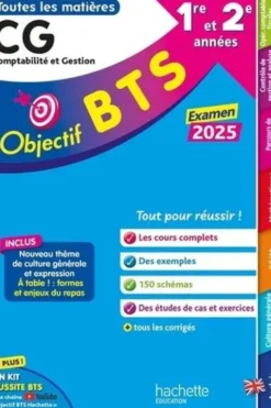 Toutes les épreuves BTS CG 1re et 2e années. Edition 2025, Michel Coucoureux
