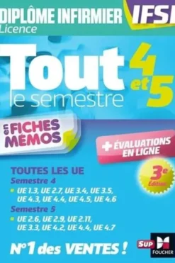Tout le semestre 4 et 5 en fiches mémos. 3e édition, Kamel Abbadi