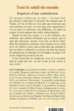 Tout le soleil du monde. Esquisses d'une contradiction, Louis Falavigna