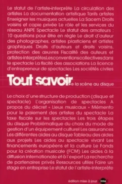 Tout savoir de la scène au disque, Irma