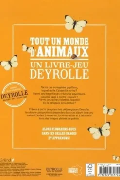 Tout un monde d'animaux. Un livre-jeu Deyrolle, Gründ