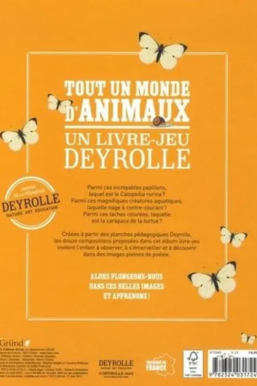 Tout un monde d'animaux. Un livre-jeu Deyrolle, Gründ