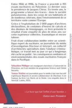 Toxique. Enquête sur les essais nucléaires français en Polynésie, Sébastien Philippe