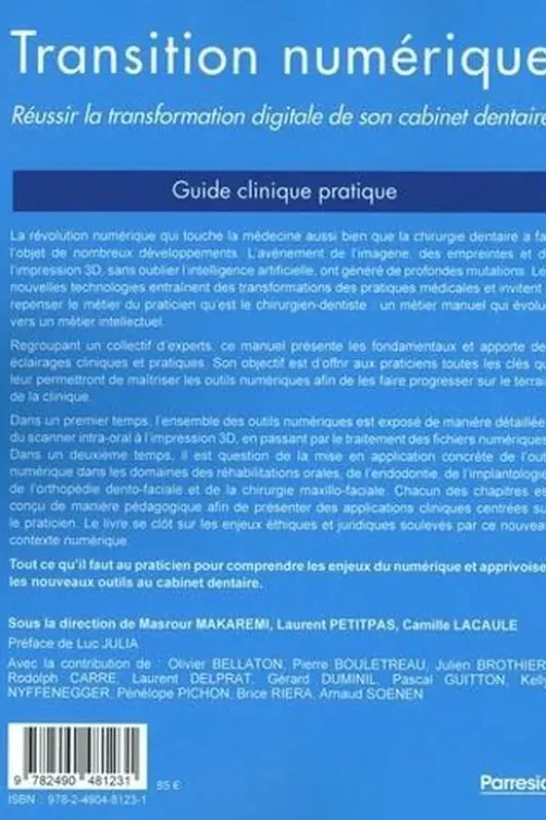 Transition numérique. Réussir la transformation digitale de son cabinet dentaire, Masrour Makaremi
