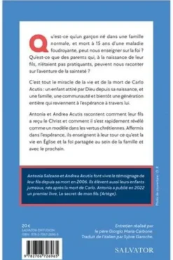 Transmettre la foi. A l'école de notre fils Carlo Acutis, Antonia Acutis Salzano
