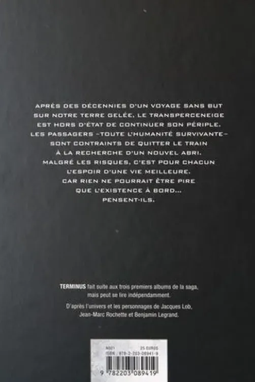 Transperceneige : Terminus, Jean-Marc Rochette