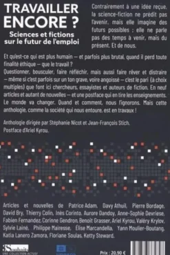 Travailler encore ? Sciences et fictions sur le futur de l'emploi, Stéphane Nicot