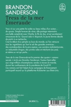 Tress de la mer Emeraude, Brandon Sanderson