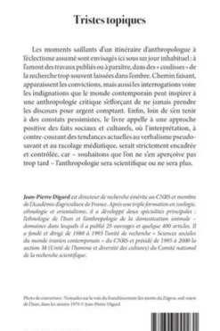 Tristes topiques. Souvenirs anthropologiques, passions et questions, Jean-Pierre Digard
