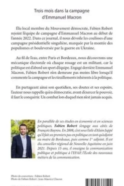 Trois mois dans la campagne d'Emmanuel Macron. Journal d'une campagne fantôme, Fabien Robert