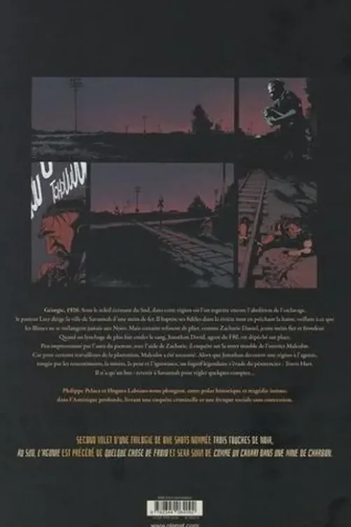 Trois touches de noir Tome 2 : Au sud, l'agonie, Philippe Pelaez