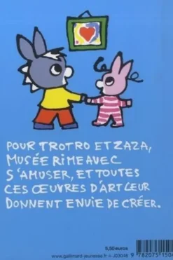 Trotro et Zaza Tome 25 : Trotro et Zaza vont au musée, Bénédicte Guettier