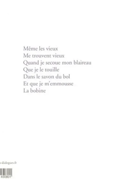 Trucs de vieux, Paul Fournel