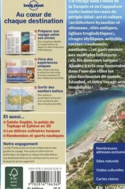 Turquie. Istanbul, Côte turque et Cappadoce, 6e édition, avec 1 Plan détachable, Jessica Lee