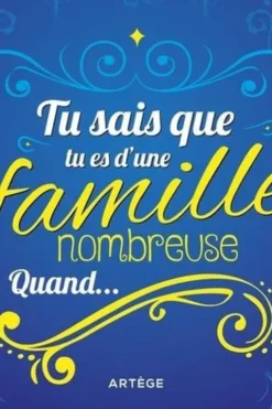 Tu sais que tu es d'une famille nombreuse quand..., Remzi