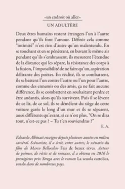 Un adultère, Edoardo Albinati