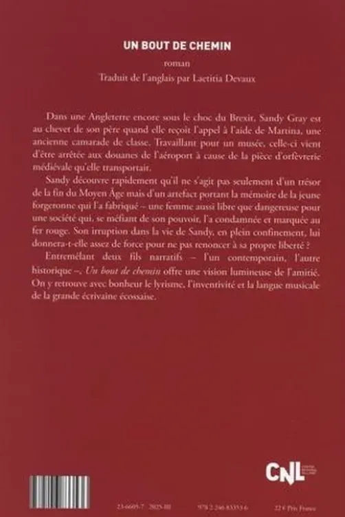 Un bout de chemin, Ali Smith