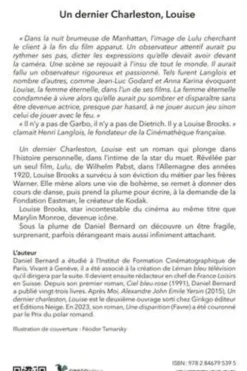 Un dernier Charleston, Louise, Daniel Bernard