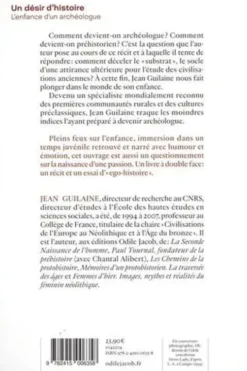 Un désir d'histoire. L'enfance d'un archéologue, Jean Guilaine