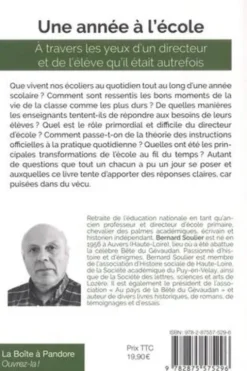 Une année à l'école. À travers les yeux d'un directeur et de l'élève qu'il était autrefois, Bernard Soulier