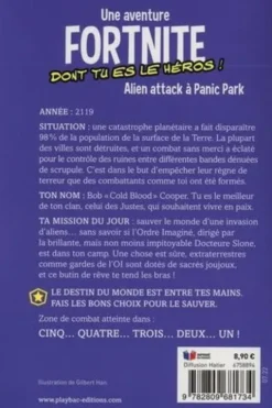 Une aventure Fortnite dont tu es le héros ! Tome 6 : Alien attack à Panic Park, Thilo