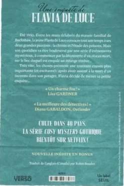 Une enquête de Flavia de Luce Tome 1 : Crime sur le paillasson, Alan Bradley