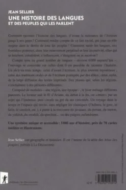 Une histoire des langues et des peuples qui les parlent, Jean Sellier