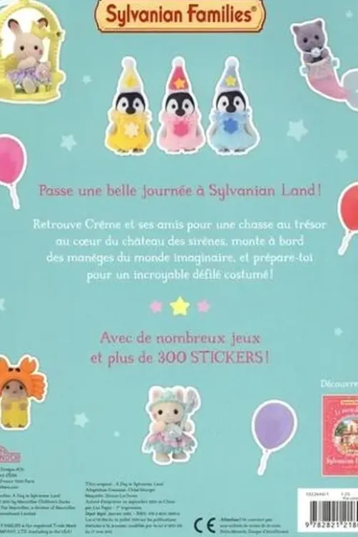 Une journée à Sylvanian Land. Activités et stickers. Avec plus de 300 stickers, Macmillan