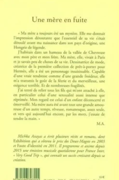 Une mère en fuite, Michka Assayas