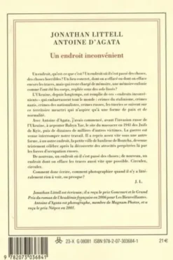 Un endroit inconvénient, Jonathan Littell