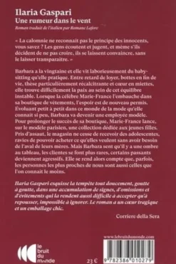 Une rumeur dans le vent, Ilaria Gaspari