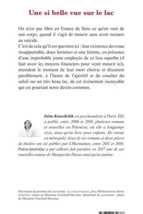 Une si belle vue sur le lac, Irène Krassilchik