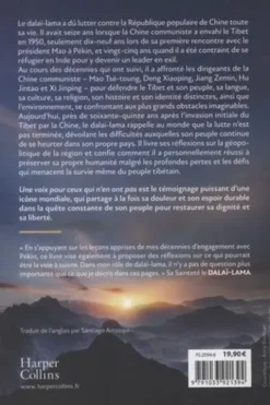 Une voix pour ceux qui n'en ont pas. Une lutte contre la Chine de plus de sept décennies pour ma terre et mon peuple, Dalai Lama