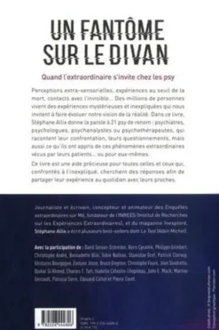 Un fantôme sur le divan. Quand l'extraordinaire s'invite chez les psys, Stéphane Allix