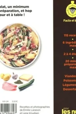 Un four et c'est tout ! Un four, un plat et c'est prêt !, Emilie Laraison