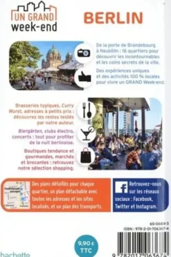Un grand week-end à Berlin. Avec plan détachable, Edition 2021, avec 1 Plan détachable, Jean-Philippe Follet