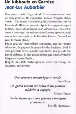Un kibboutz en Corrèze, Jean-Luc Aubarbier