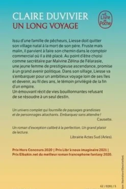 Un long voyage, Claire Duvivier